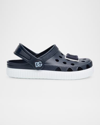 Dolce&Gabbana DG Logo Chunky Slides, Baby/Toddler/Kids