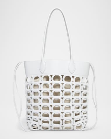 Ferragamo Gancio Leather Tote Bag