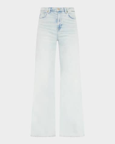 7 for all mankind Lotta Wide-Leg Jeans