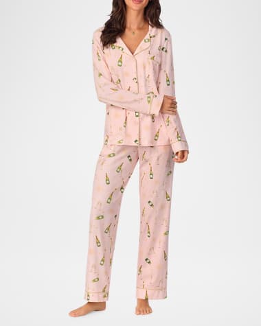 BedHead Pajamas Long-Sleeve Stretch Cotton Pajama Set