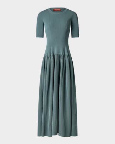 Altuzarra Maisie Drop-Waist Knit Maxi Dress
