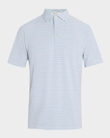 Peter Millar Men's Fairmont Stripe Performance Polo Shirt