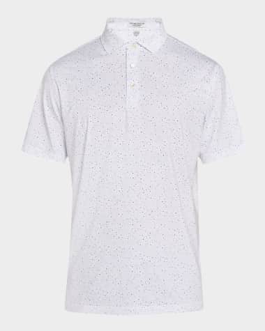 Peter Millar Men's Mulled Wine Performance Polo Shirt