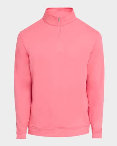 Peter Millar Men's Perth Performance Quarter-Zip Sweater