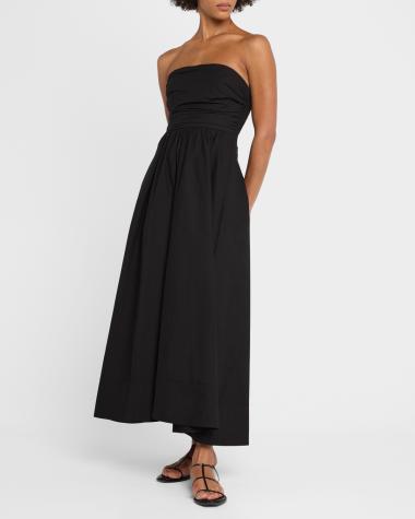 V-Neck Hardware One-Piece Swimsuit