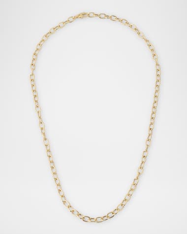 Siena Jewelry 14K Yellow Gold Chain Necklace, 20"L