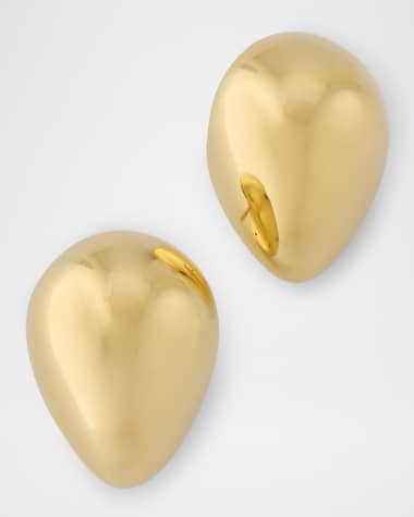 Kastel Jewelry 14K Yellow Gold Inverted Teardrop Earrings
