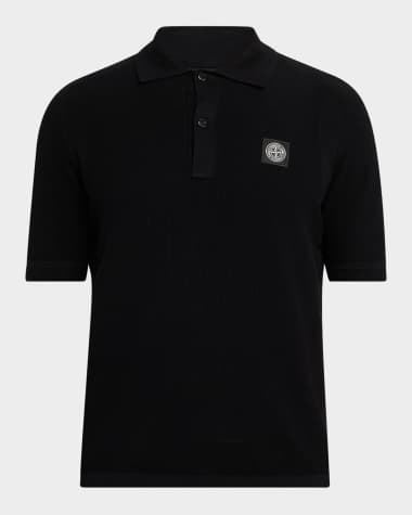 Stone Island Men's Micro-Stitch Polo Shirt