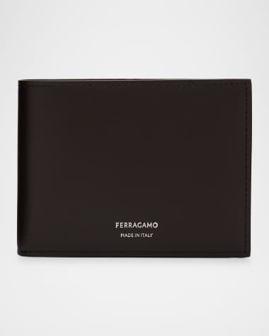 Ferragamo Men's Classic Leather Bifold Wallet
