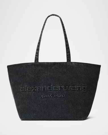 Alexander Wang Punch Denim Tote Bag