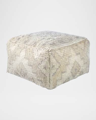 Surya Freyja Handknot Pouf