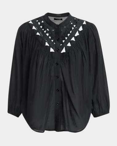 MOTHER The V-Yoke Shirt