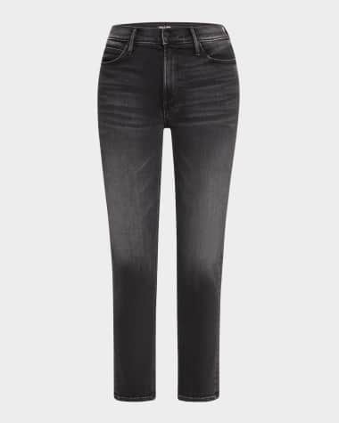 MOTHER The Mid-Rise Dazzler Flood Jeans