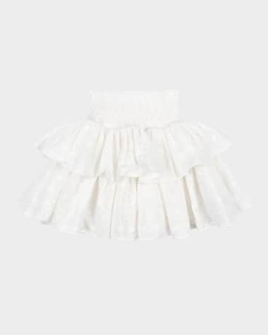 Konges Slojd Lacey Smock Tiered Skirt, Size 9M-10