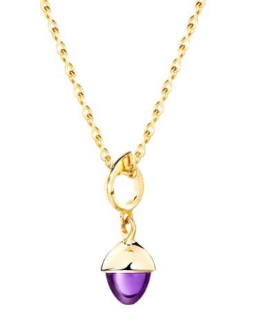 Tamara Comolli MIKADO Flamenco 18k Amethyst Pendant