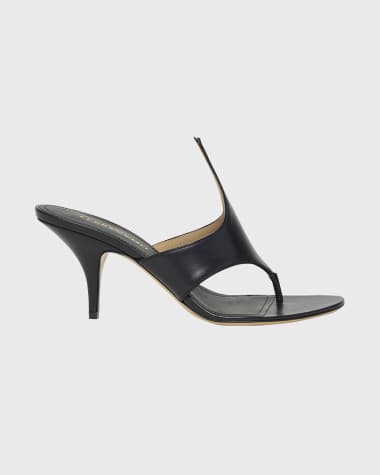 Ferragamo Lyrai Leather Sandals