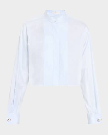 A.L.C. Kat Classic Cropped Shirt