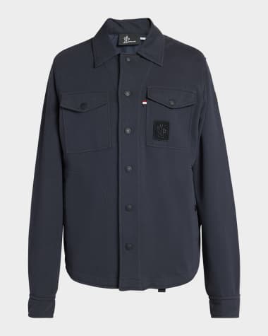 Moncler Grenoble Men's Heavy Jersey Overshirt