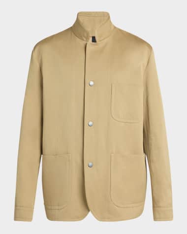Moncler Men's Jouere Gabardine Jacket