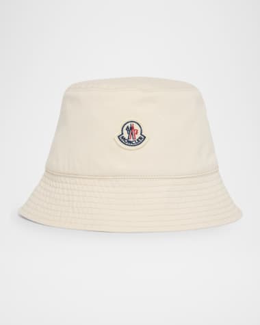 Moncler Men's Logo Patch Bucket Hat