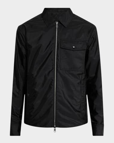 Moncler Men's Nylon Zip Overshirt
