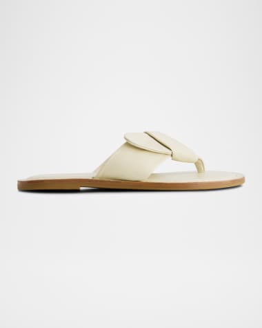 Bernardo Laia Knotted Bow Thong Sandals