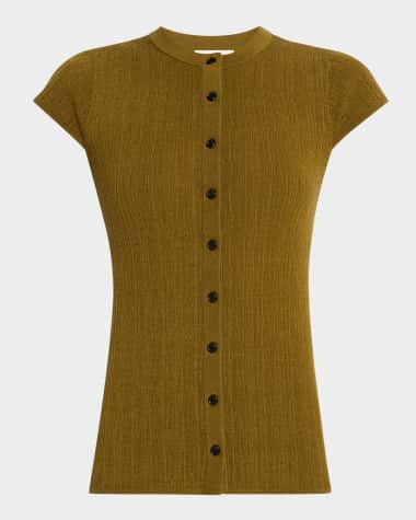 A.L.C. Park Short-Sleeve Cardigan