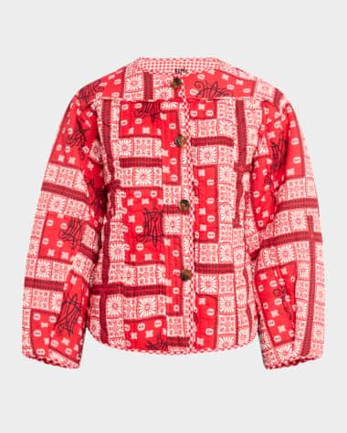Damson Madder Macy Reversible Quilted Jacket