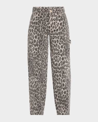 Damson Madder Drew Leopard Cargo Pants