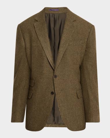 Ralph Lauren Purple Label Men's Kent Hand-Tailored Tic Sport Coat