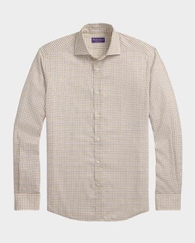 sachin and babi light blue dress Mens Designer Shirts: Long Sleeve Elastic Dress Shirt, Wrinkle-Free Casual  Button Down Top for Men main image 1
