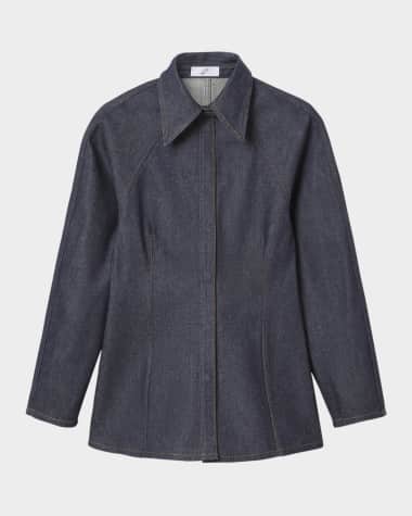 BITE Studios Tailored Organic Denim Shirt
