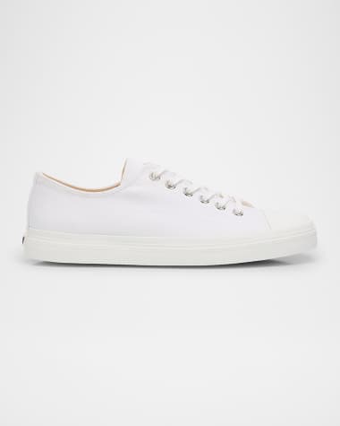 Moschino Men's Canvas Low-Top Sneakers