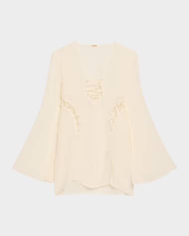 Cult Gaia Ilona Mini Dress Coverup