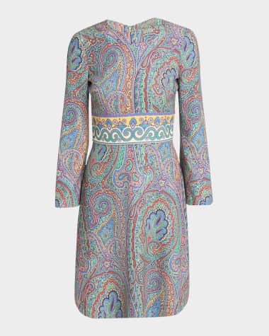 Etro Paisley Knee-Length Dress