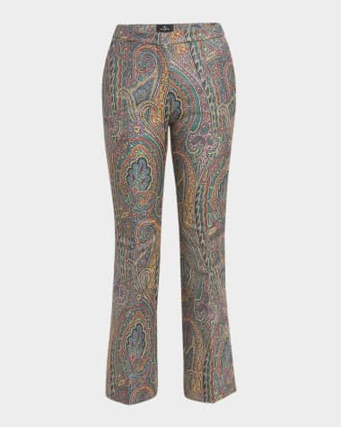 ボトムスその他 ETRO Women Pants WREA0034 99TJ234 N9833 Grey Etro Pants Women's Clothing at Neiman Marcus