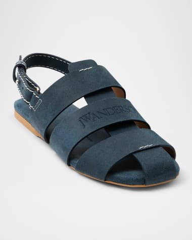 JW Anderson Men's Suede Fisherman Sandals