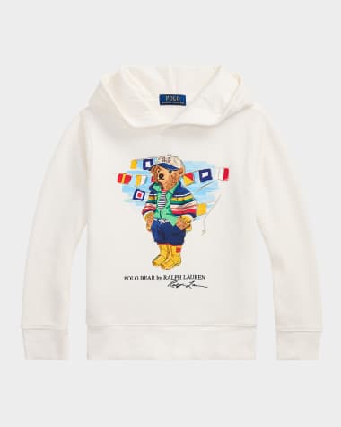 Ralph Lauren Childrenswear Boy's Seasonal Fleece Hoodie, Size 2-7