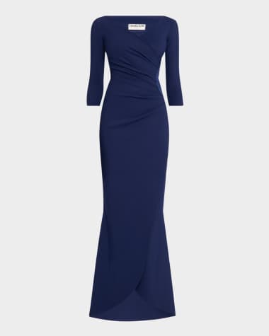 Chiara Boni La Petite Robe Emerentienne Embellished Mermaid Gown