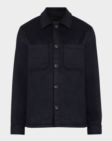Joe's Jeans Men's Leon Wool-Blend Overshirt