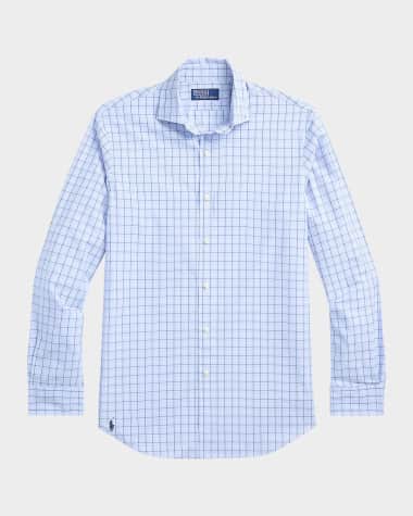 Polo Ralph Lauren Men's Classic-Fit Check Poplin Shirt