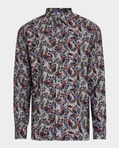 Robert Graham Men's Ziton Floral Sport Shirt