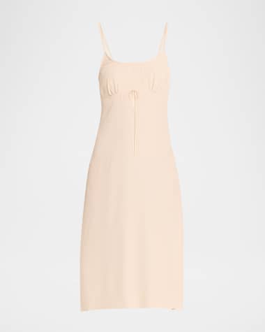 Simone Rocha Negligee Bow Midi Slip Dress