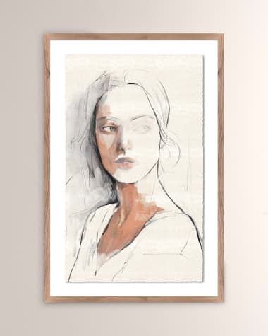Four Hands "Abridged Glance" Framed Giclee by Coup D'Esprit