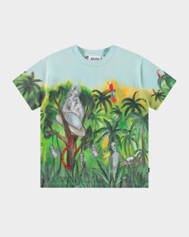 Molo Boy's Roxo Alien Graphic T-Shirt, Size 3-6