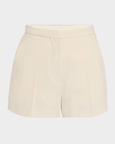 Loulou Studio Serge Tailored Mini Shorts