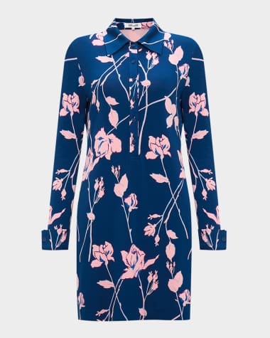 Diane von Furstenberg Final Act Floral Alarica Mini Dress