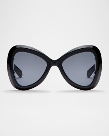 Valentino Garavani Butterfly Acetate Sunglasses
