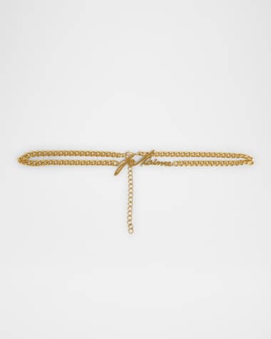 Balmain Je Taime Chain Belt