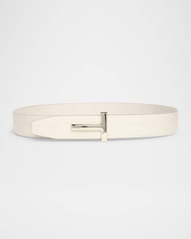 White Women's Designer Belts | Neiman Marcus